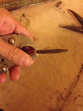 Removing old, old nails